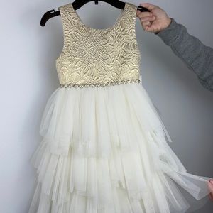 Princess Easter flower girl spring dress NWT